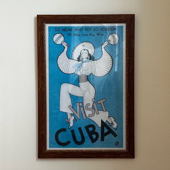 Visit cuba framed art 🇨🇺✨ - Picture 1 of 1